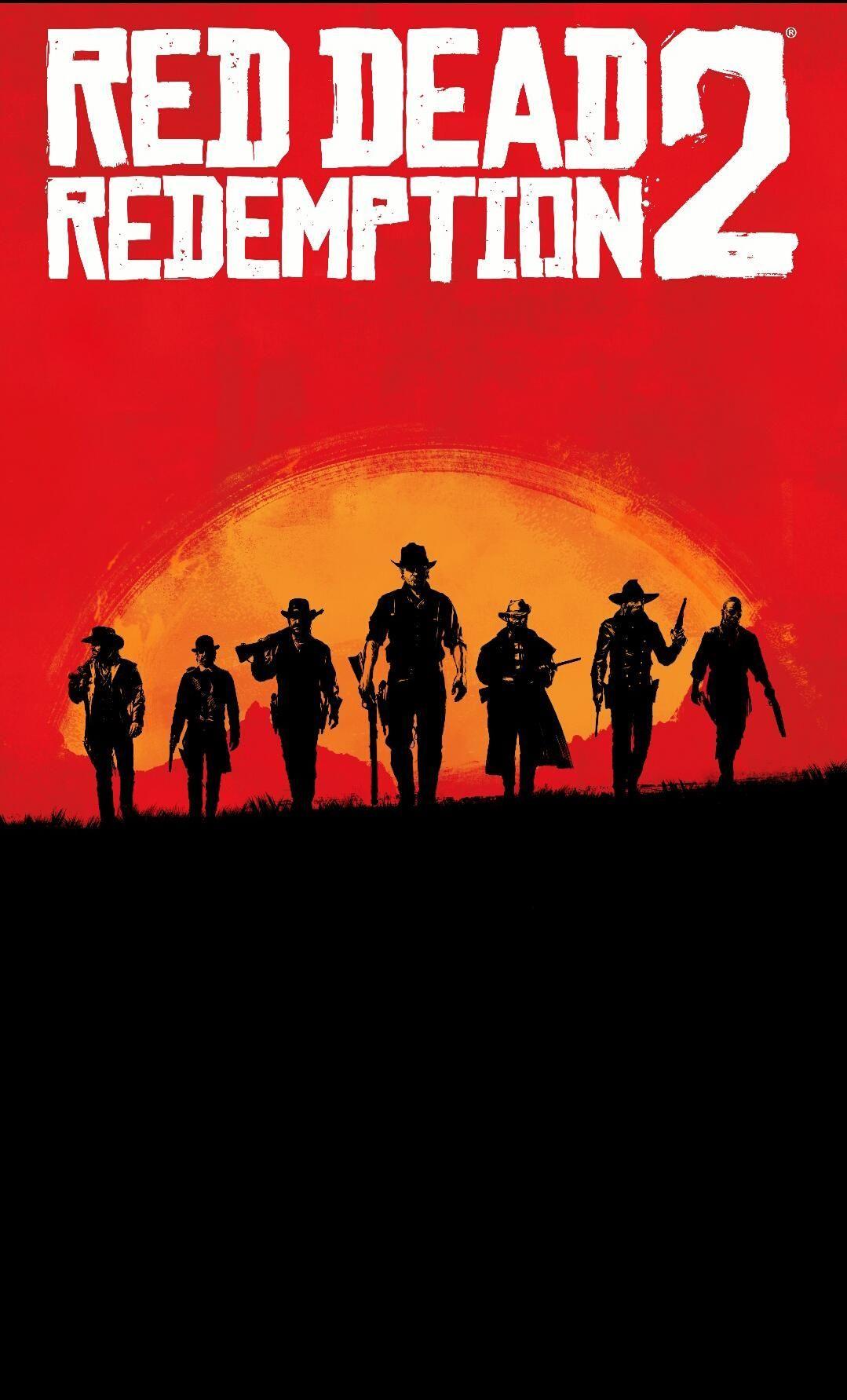 Made a RDR2 mobile wallpaper for you guys. gaming. Red
