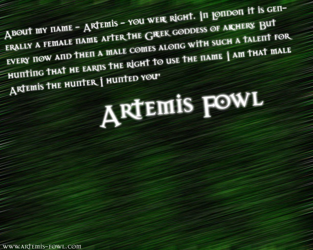 Quotes about Artemis Fowl (64 quotes)