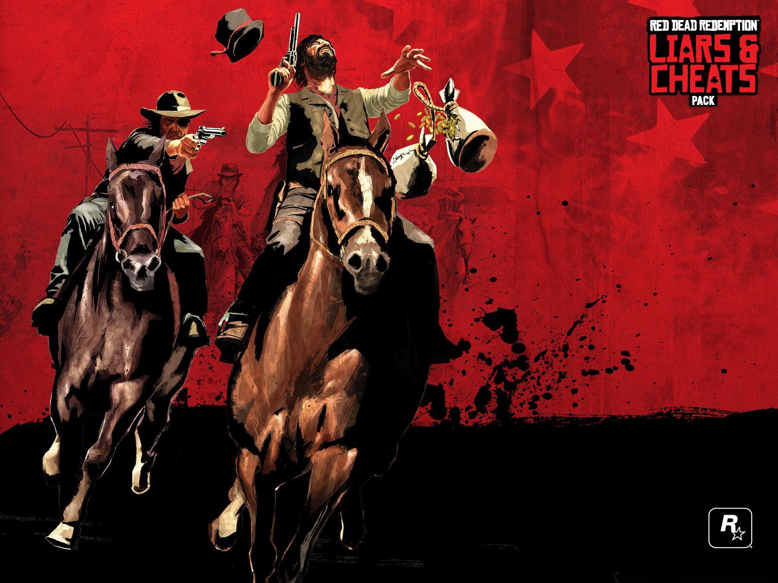 Red Dead Redemption Horses HD Wallpaper, Background Image