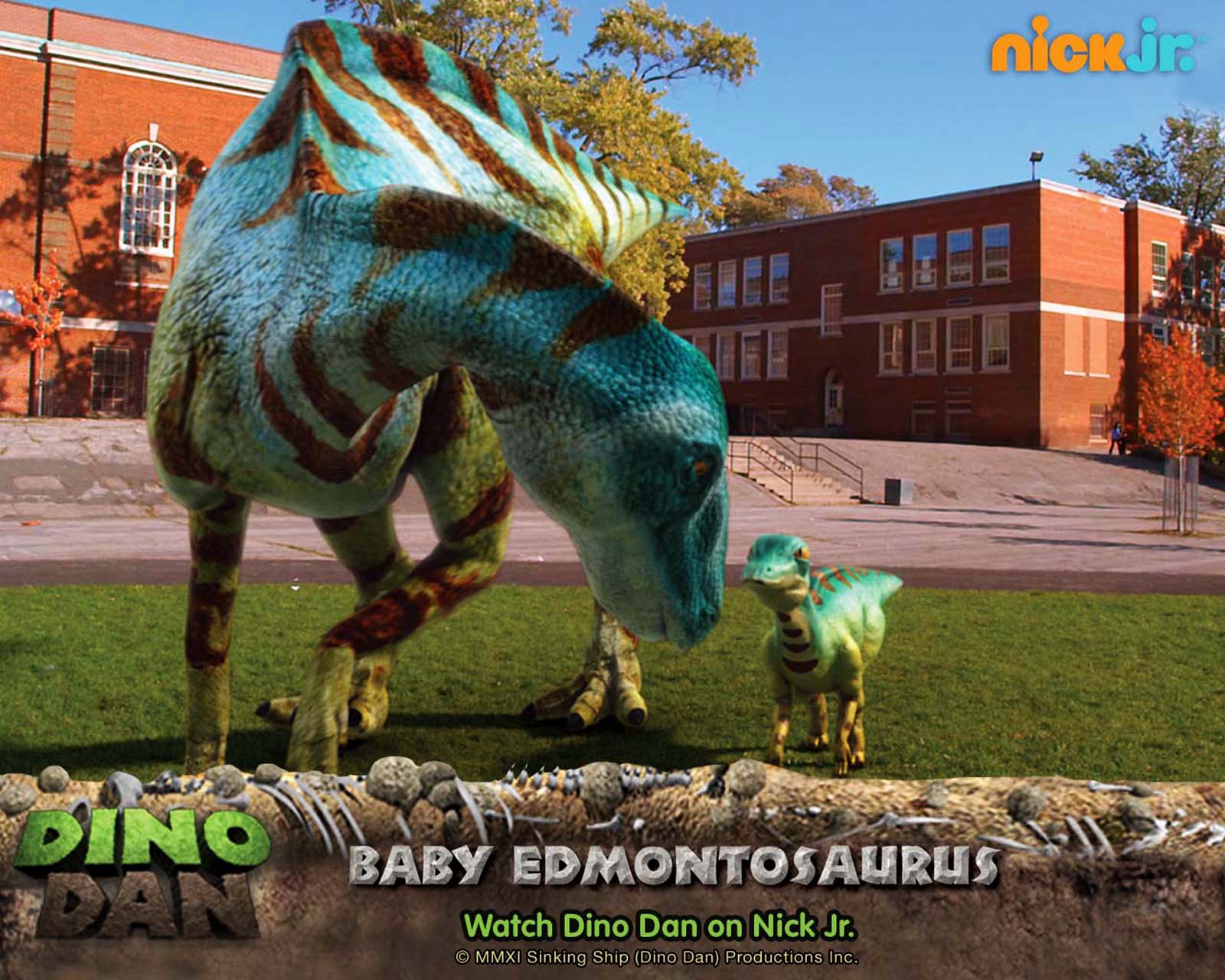 Dino Dan Baby Edmontosaurus HD Wallpaper Cartoon Wallpaper