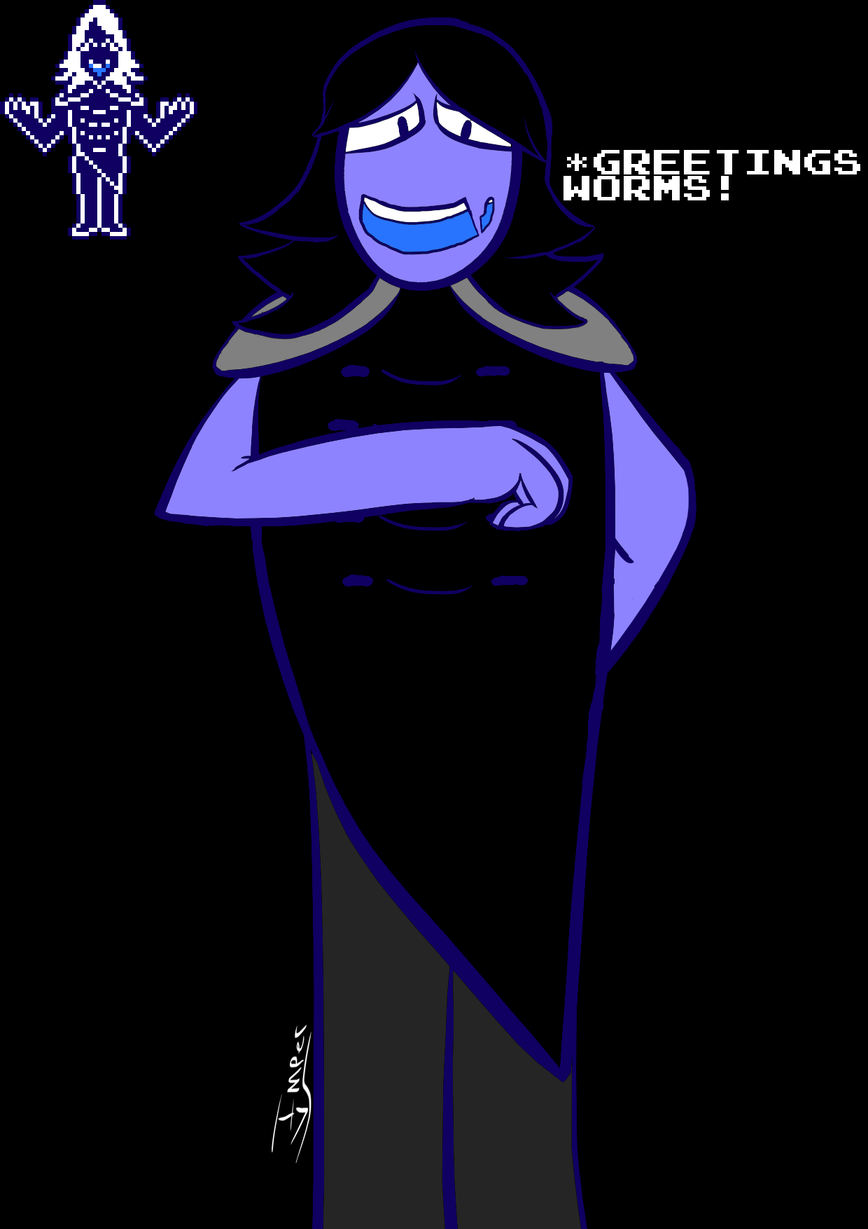 DeltaRune: [Rouxls Kaard] by OFMannyWTF on Newgrounds