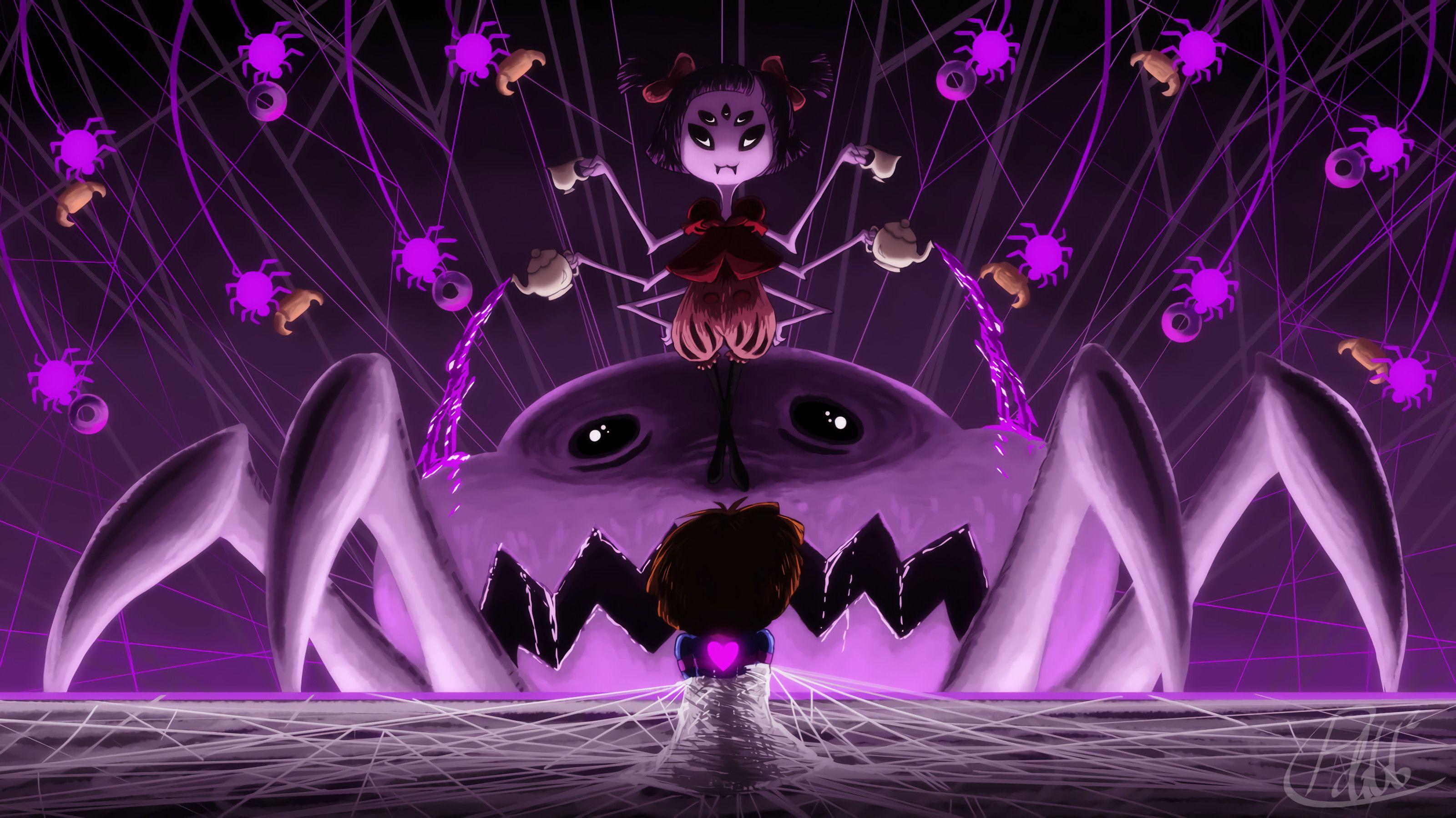 Undertale Muffet Wallpaper