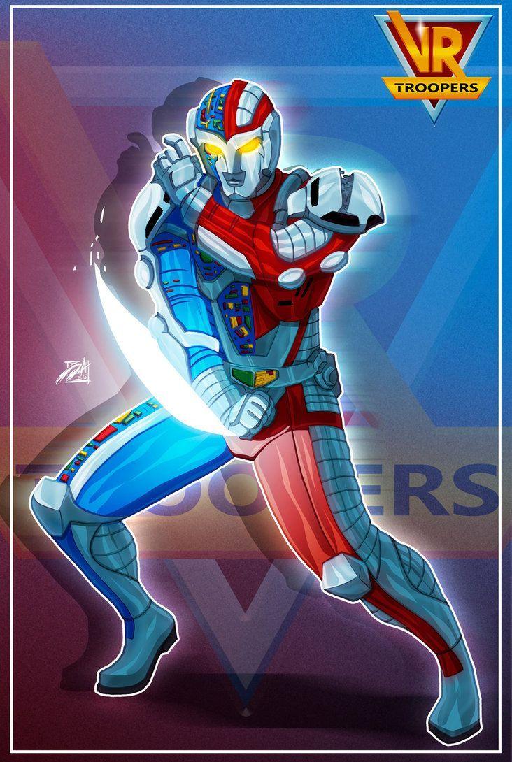 VR Trooper Ryan Steele by KaijuDuke. VR TROOPERS SEASON 1&2