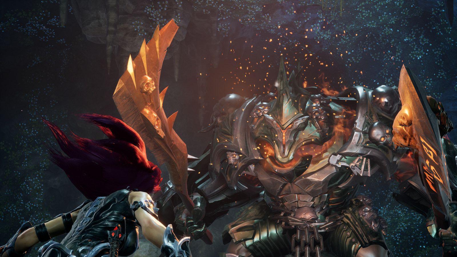 Darksiders III Update: First Look at Fury's Flame Form