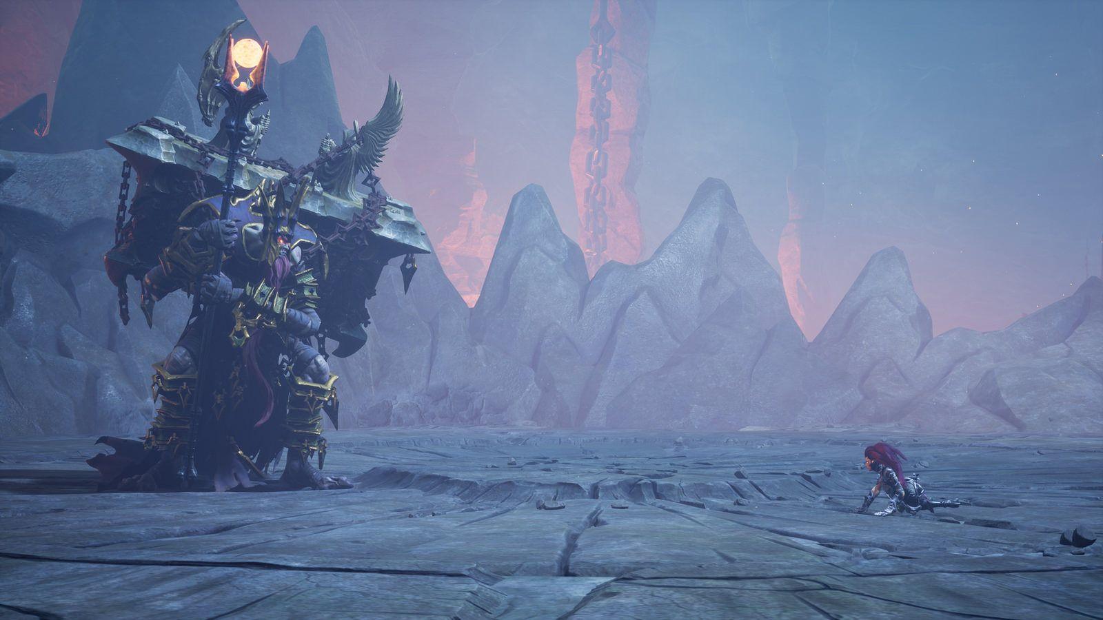 Darksiders III Update: First Look at Fury's Flame Form