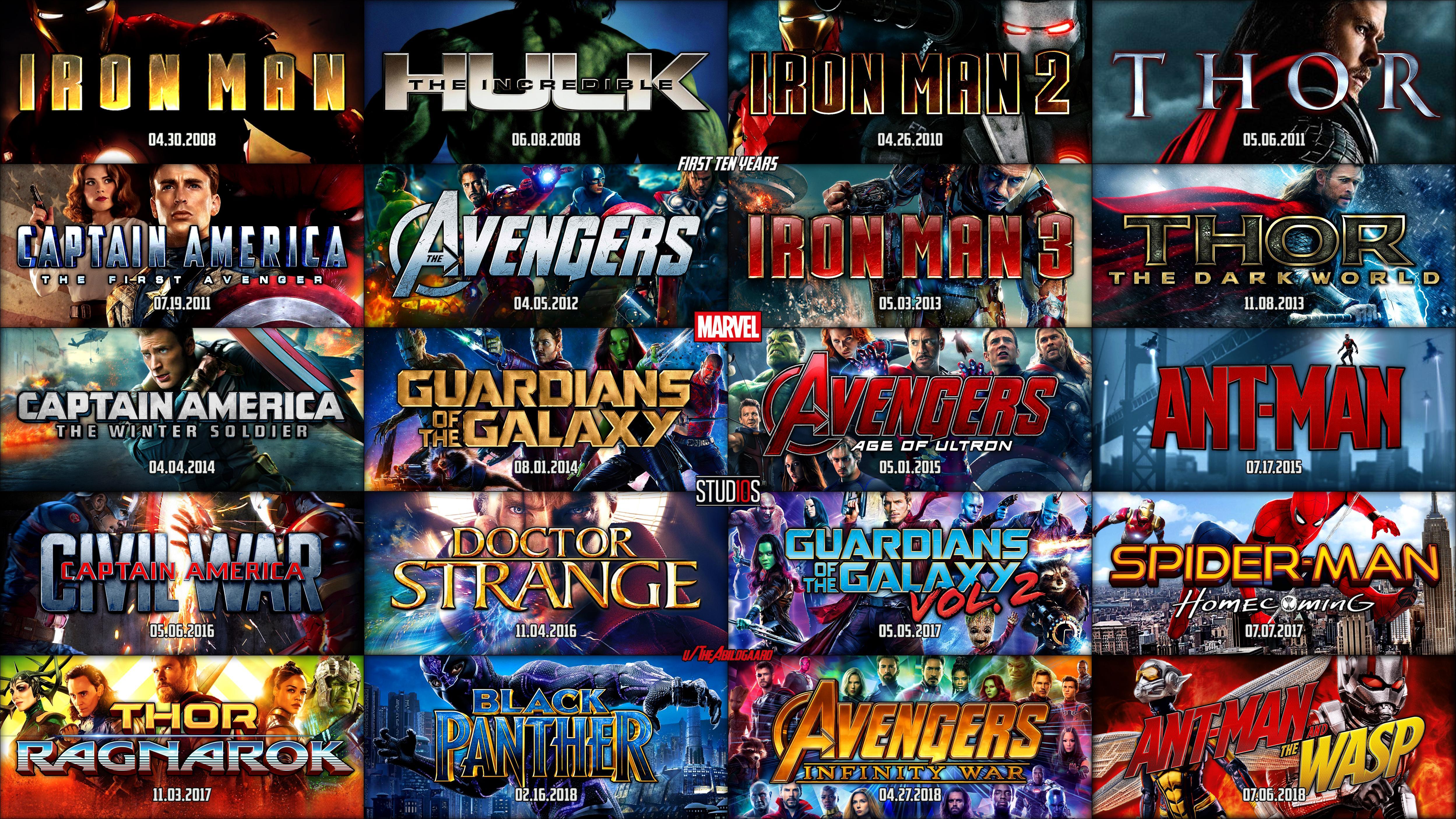 years and 20 Marvel movies. I just had to make a wallpaper high