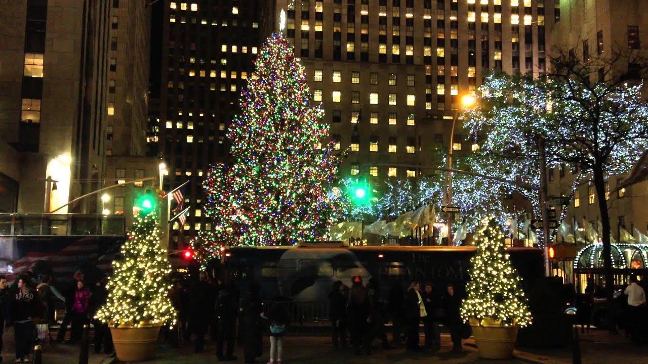 Eine Minute New York: Der Weihnachtsbaum am Rockefeller Center