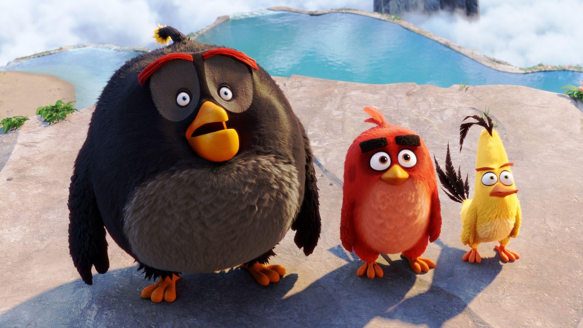 Bomb Red Chuck Angry Birds Movie HD Wallpaper [1920 x 1080]