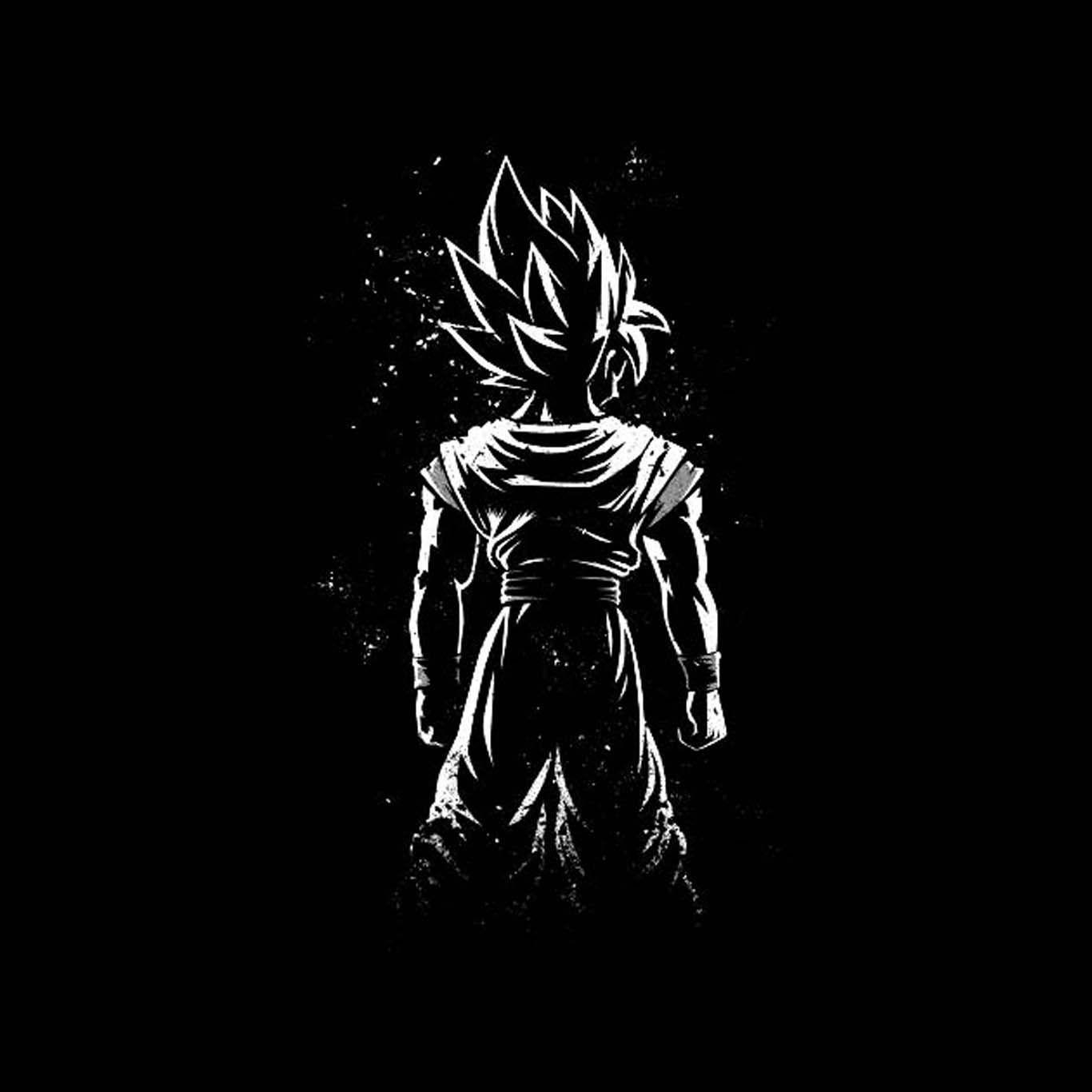 Best Free Goku Black and White Wallpaper