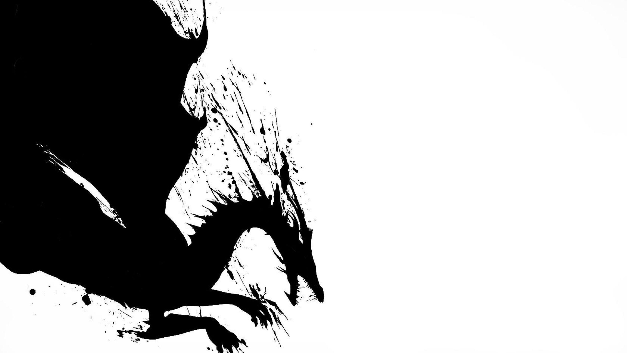 Free Black And White Dragon, Download Free Clip Art, Free Clip Art