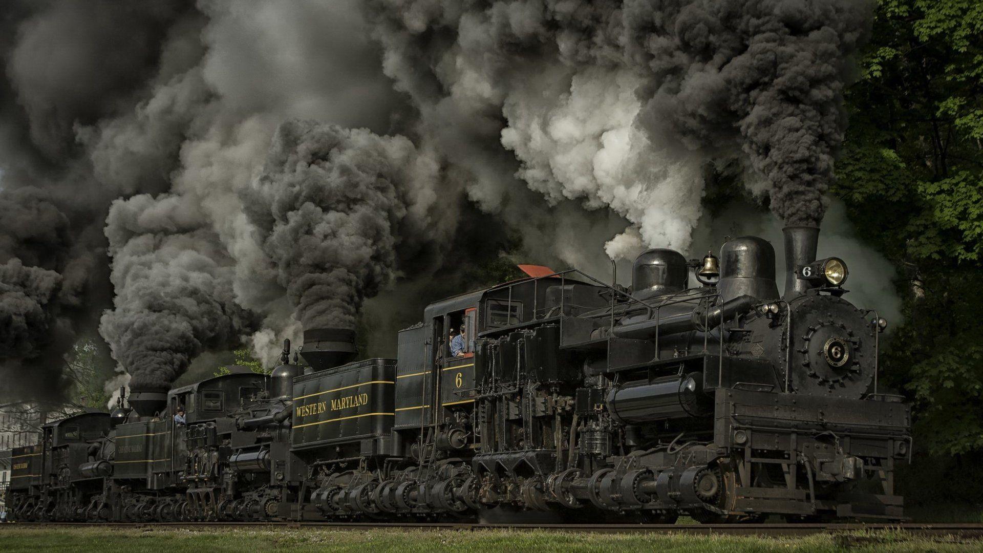 Steam Train HD Wallpaper and Background Image
