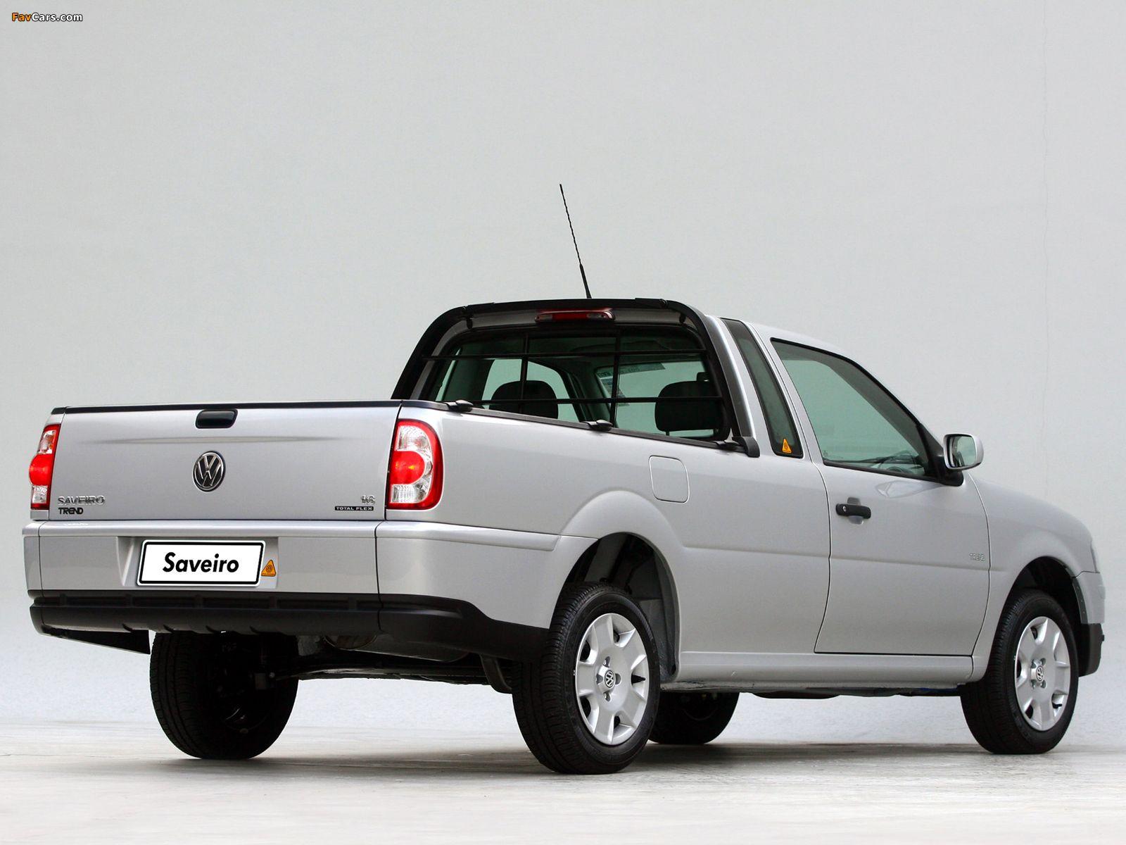 Volkswagen Saveiro Trend (IV) 2008–09 wallpaper (1600x1200)