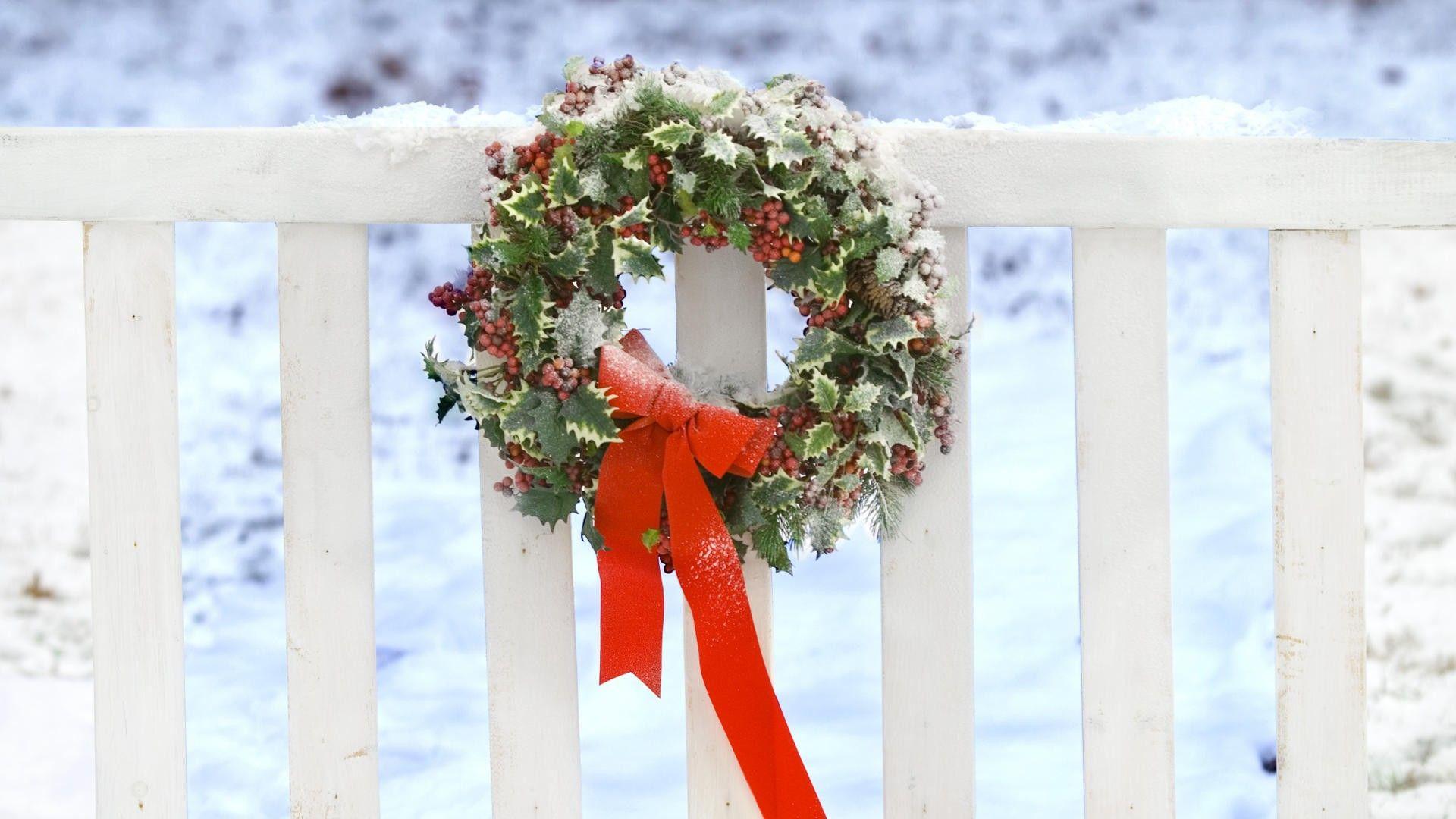 Christmas Wreaths HD, High Definition, High Quality