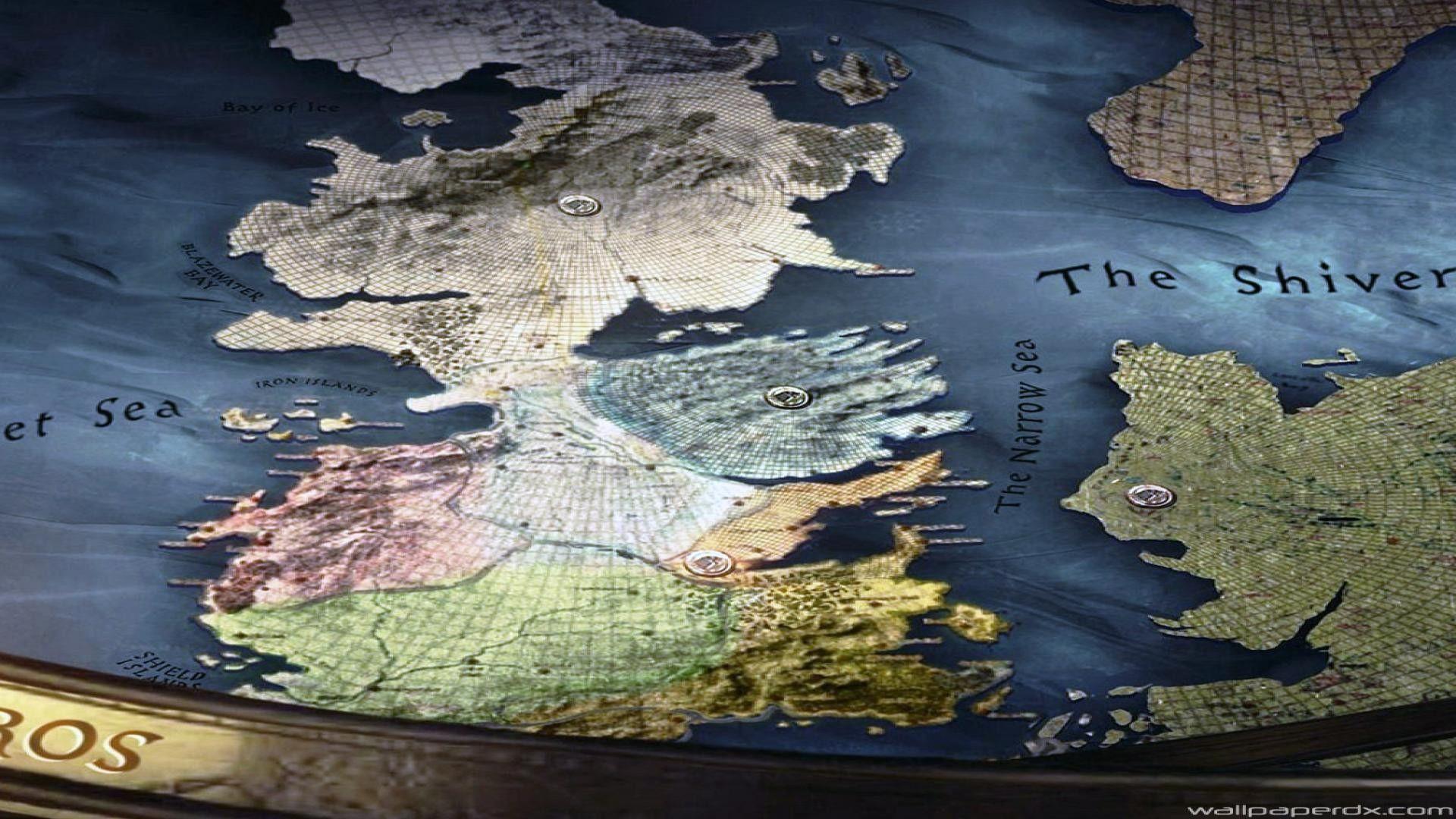 Map of Westeros Wallpaper
