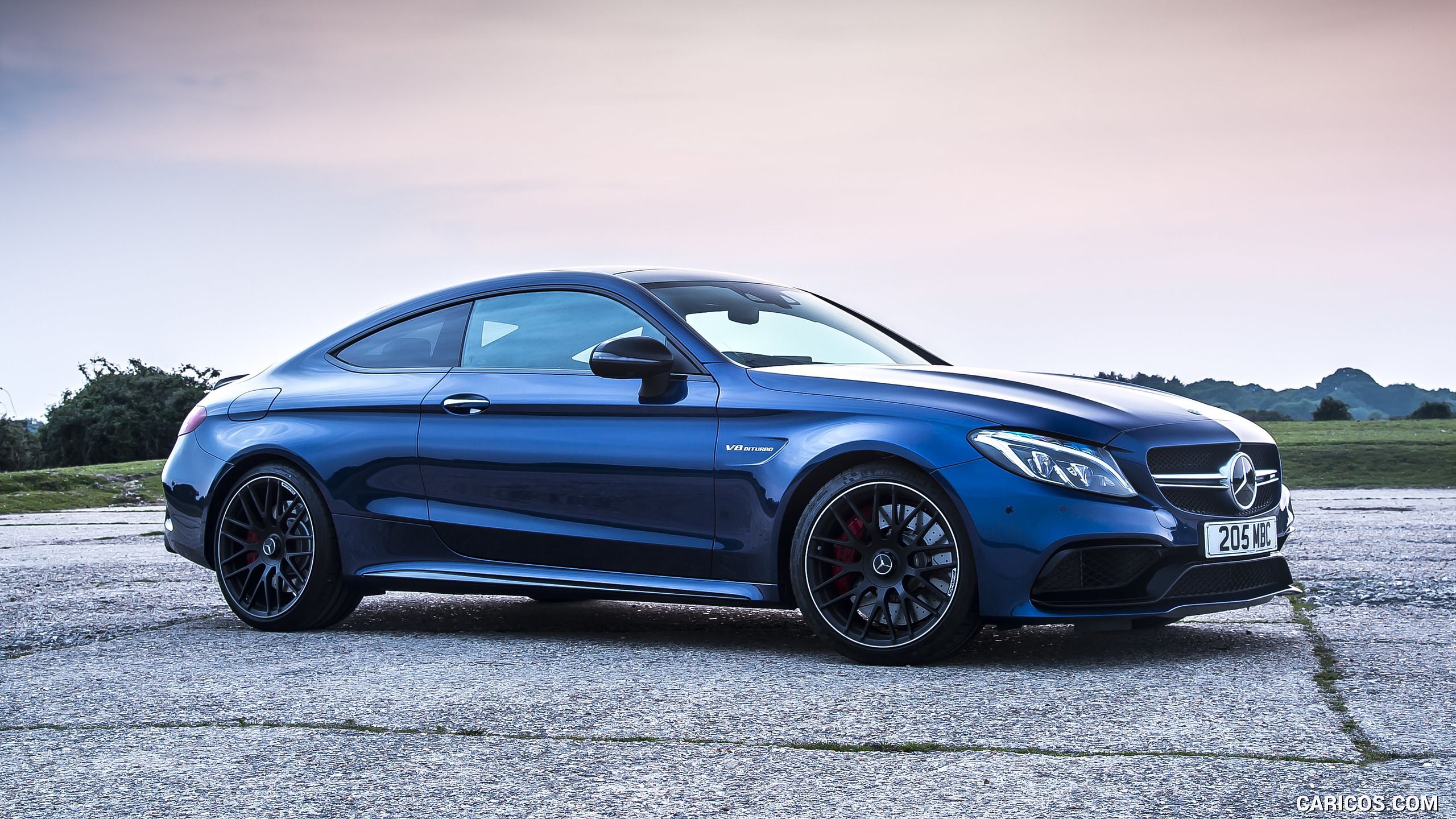 Mercedes AMG C63 S Coupe (UK Spec). HD Wallpaper