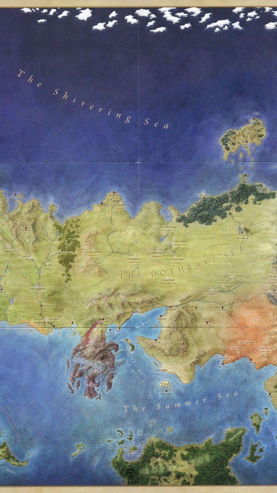 Game Of Thrones Map Wallpaper 1920x1080 77371