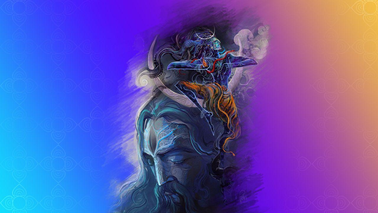 Wallpaper Lord Shiva, Aghori, HD, Creative Graphics
