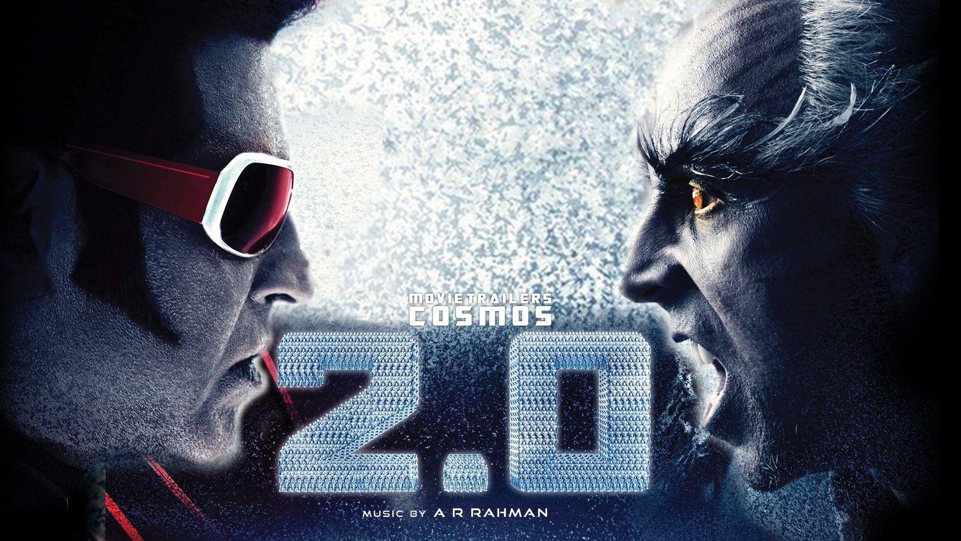 Robot 2.0 Movie Poster, Rajinikanth, Akshay Kumar. Movies First