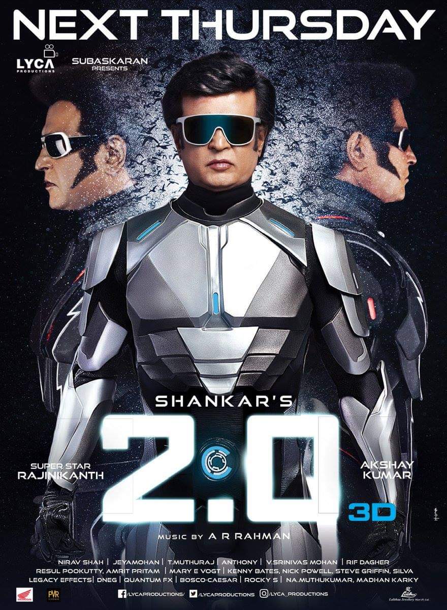 Rajinikanth's '2.0' Movie Latest