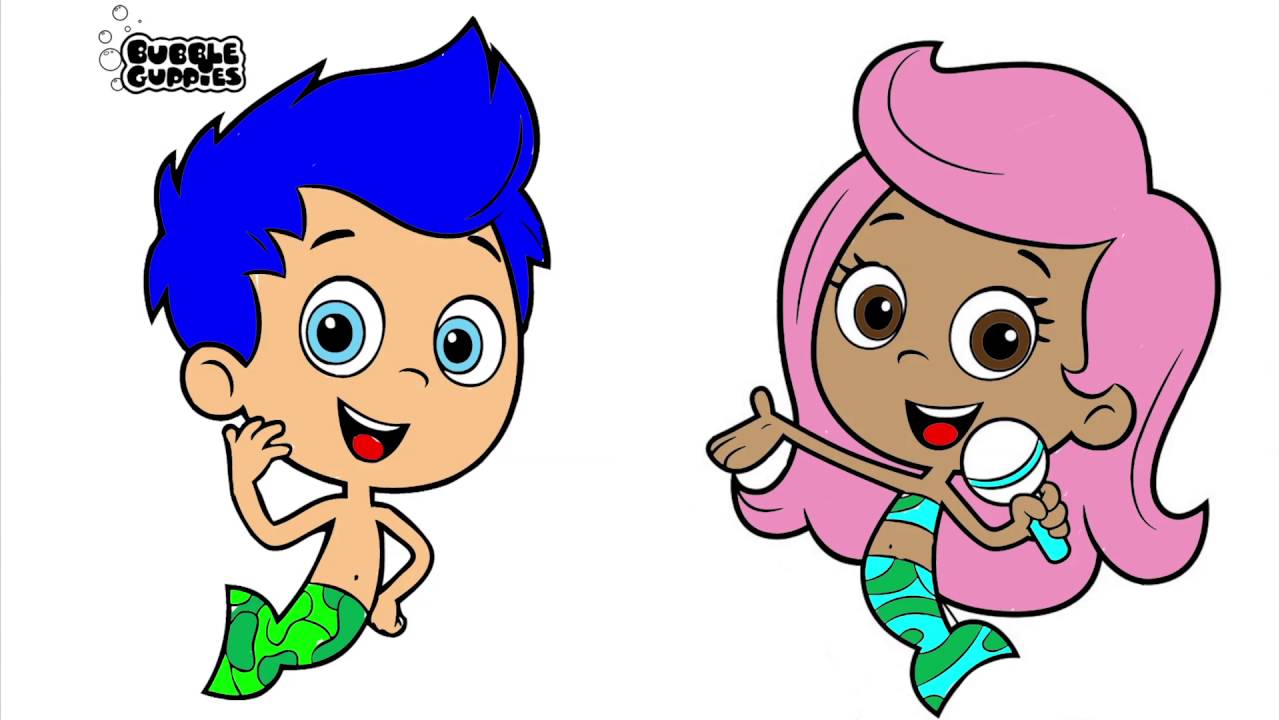 Bonanza Bubble Guppies Coloring Book Pages 33 With