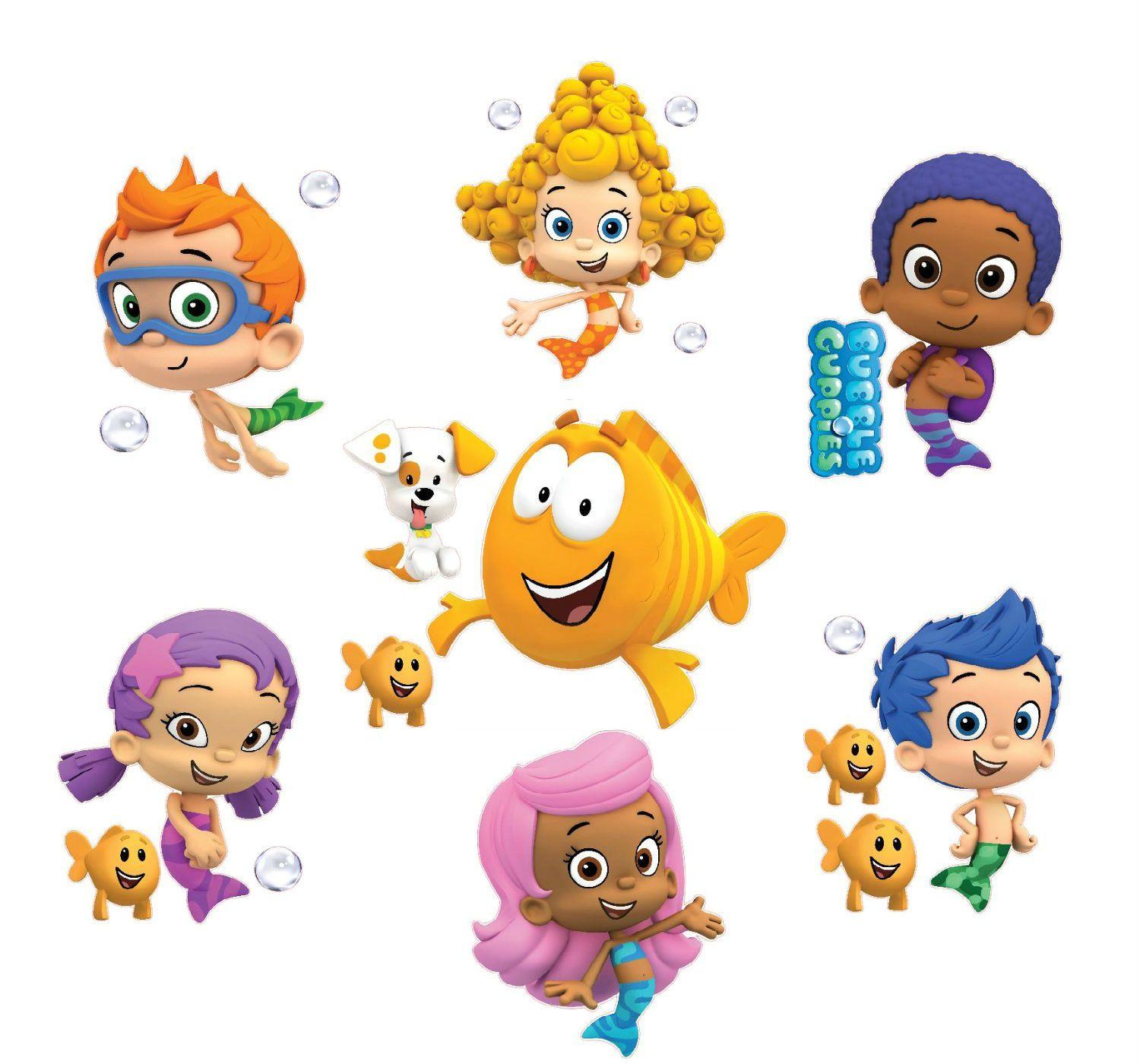 Bubble Guppies Wall Decals, Bubble Guppies Peel And Stick Wall