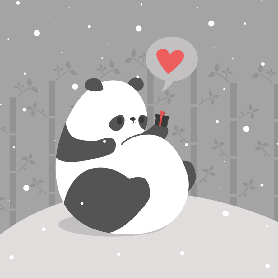 Snow Panda by *pronouncedyou. [DIY] WEN PLUSHIE