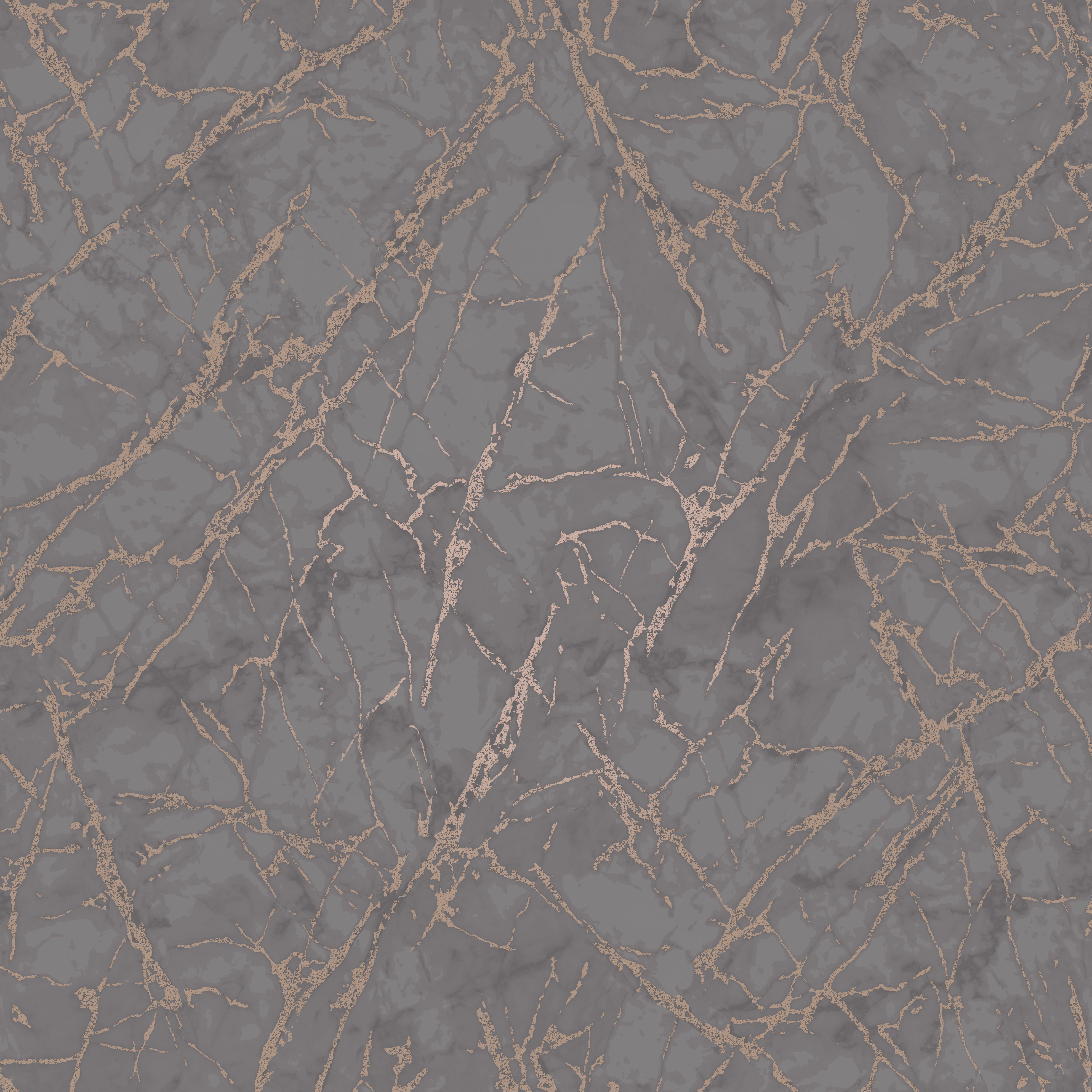 Fine Decor Metallic Marble Wallpaper -Grey Rose Gold