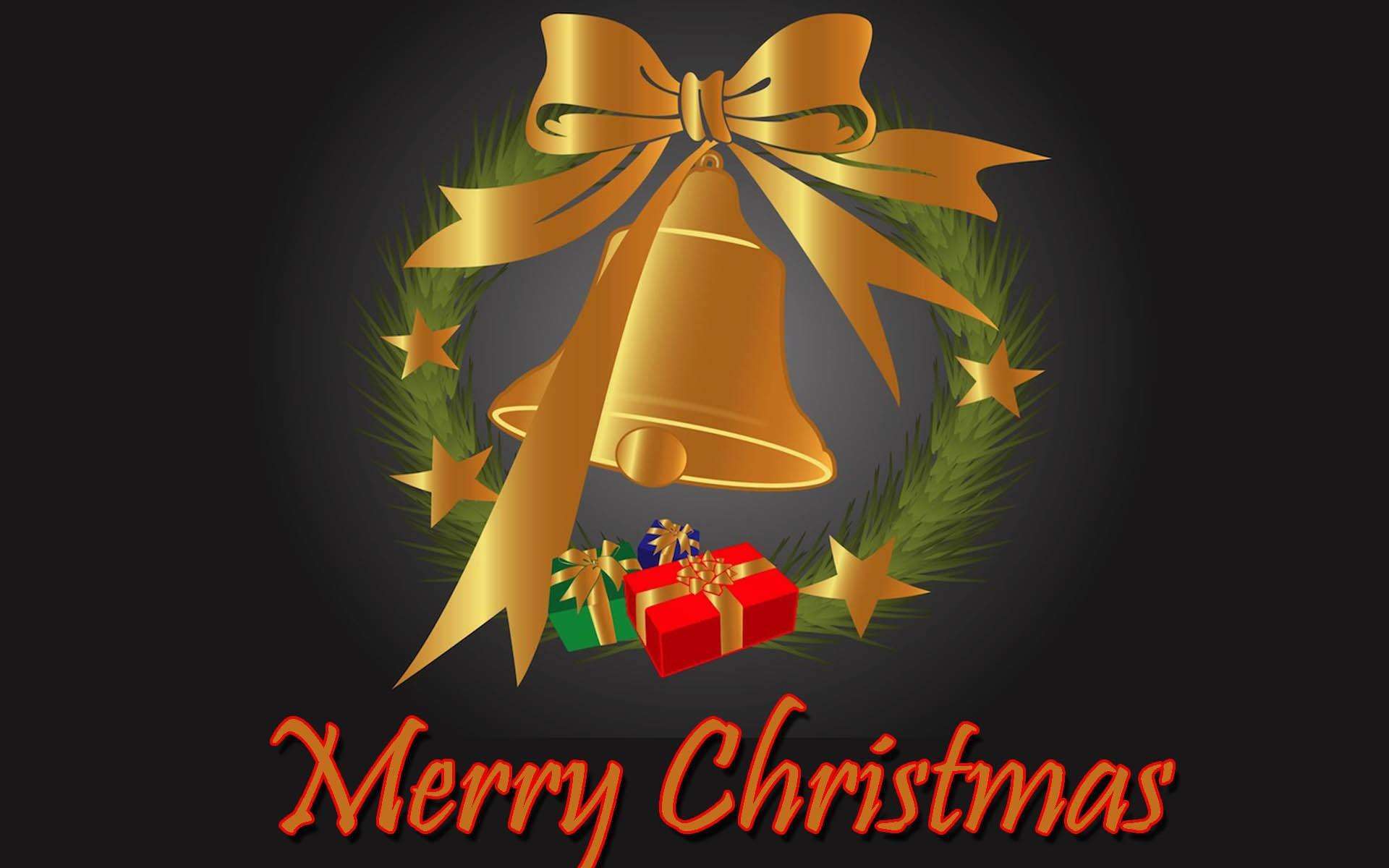 Merry Christmas Jingle Bells Wallpaper