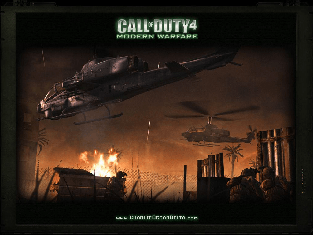 CoD4 Wallpaper: Call of Duty 4 Modern Warfare Wallpaper