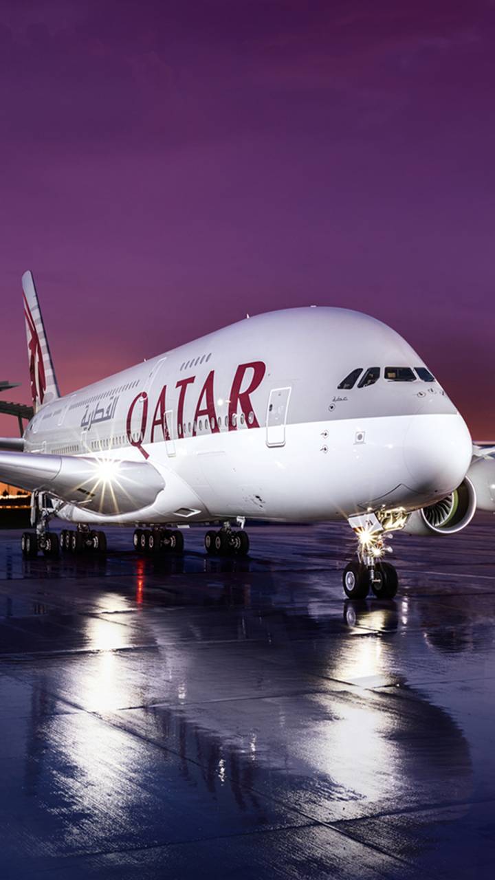 Qatar Airways A380 Wallpaper