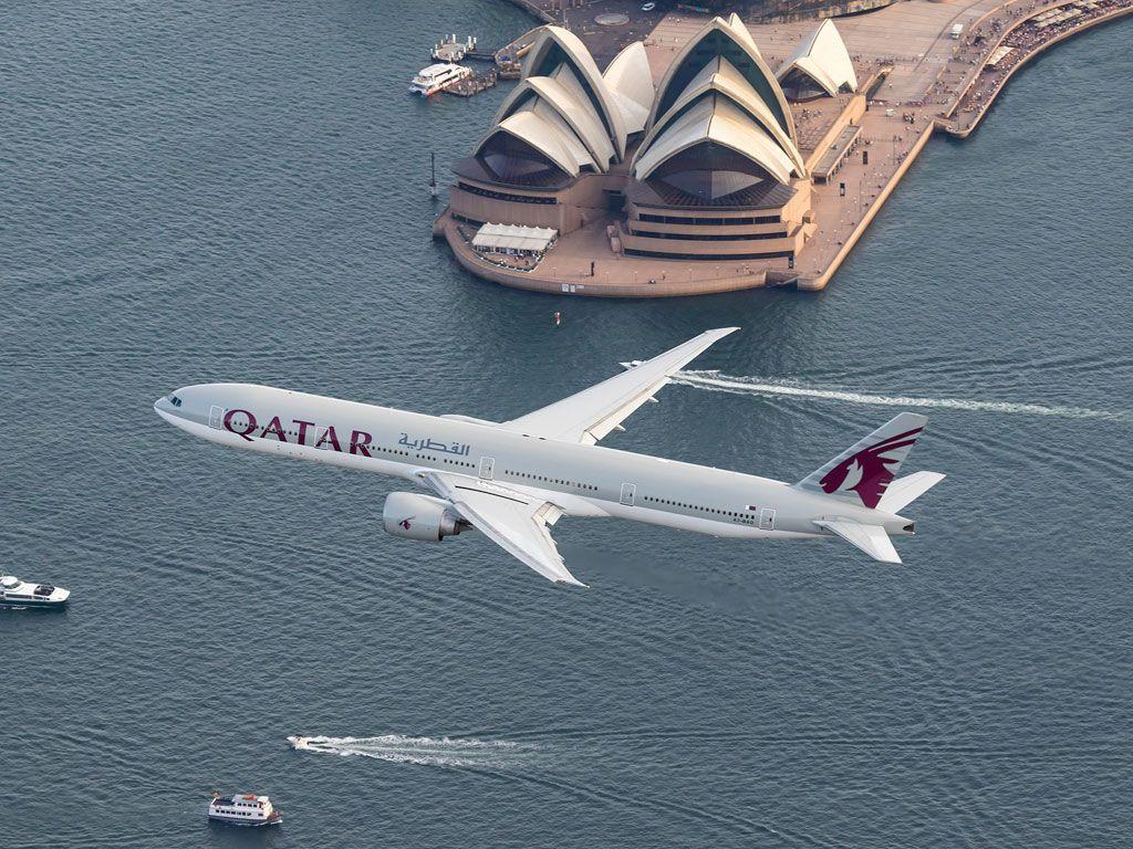 Qatar Airways arrives in Sydney