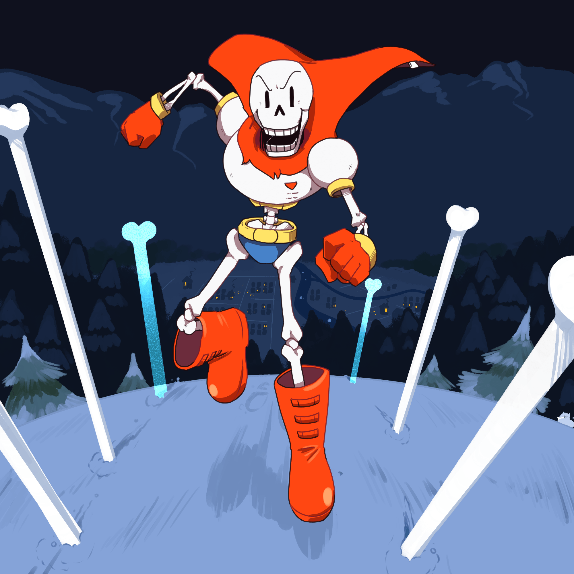 UNDERTALE The Game Image Papyrus HD Wallpaper And Background Photo