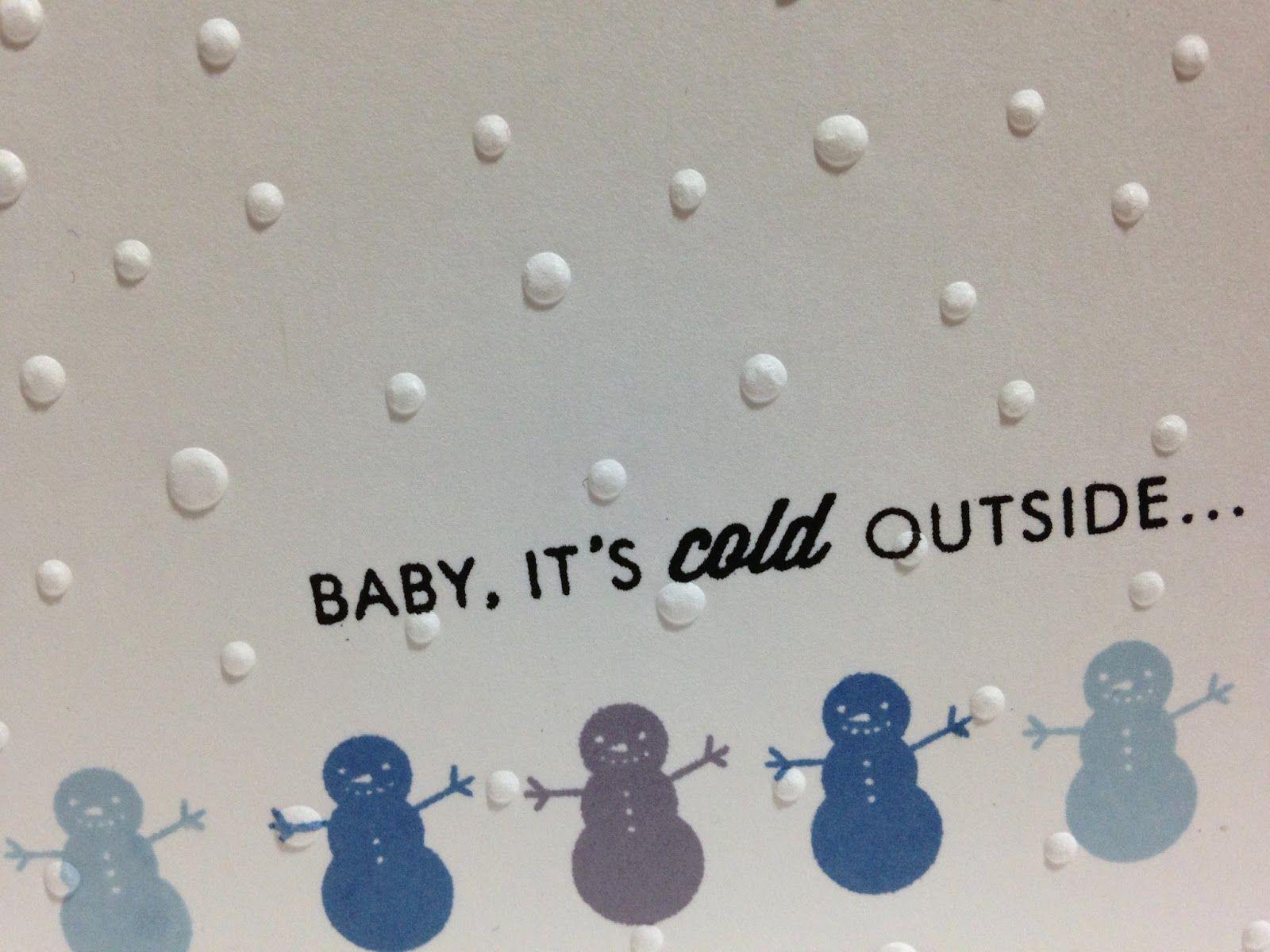 Cupcakes, Cards and Kim: Simply Create Too It's Cold Outside