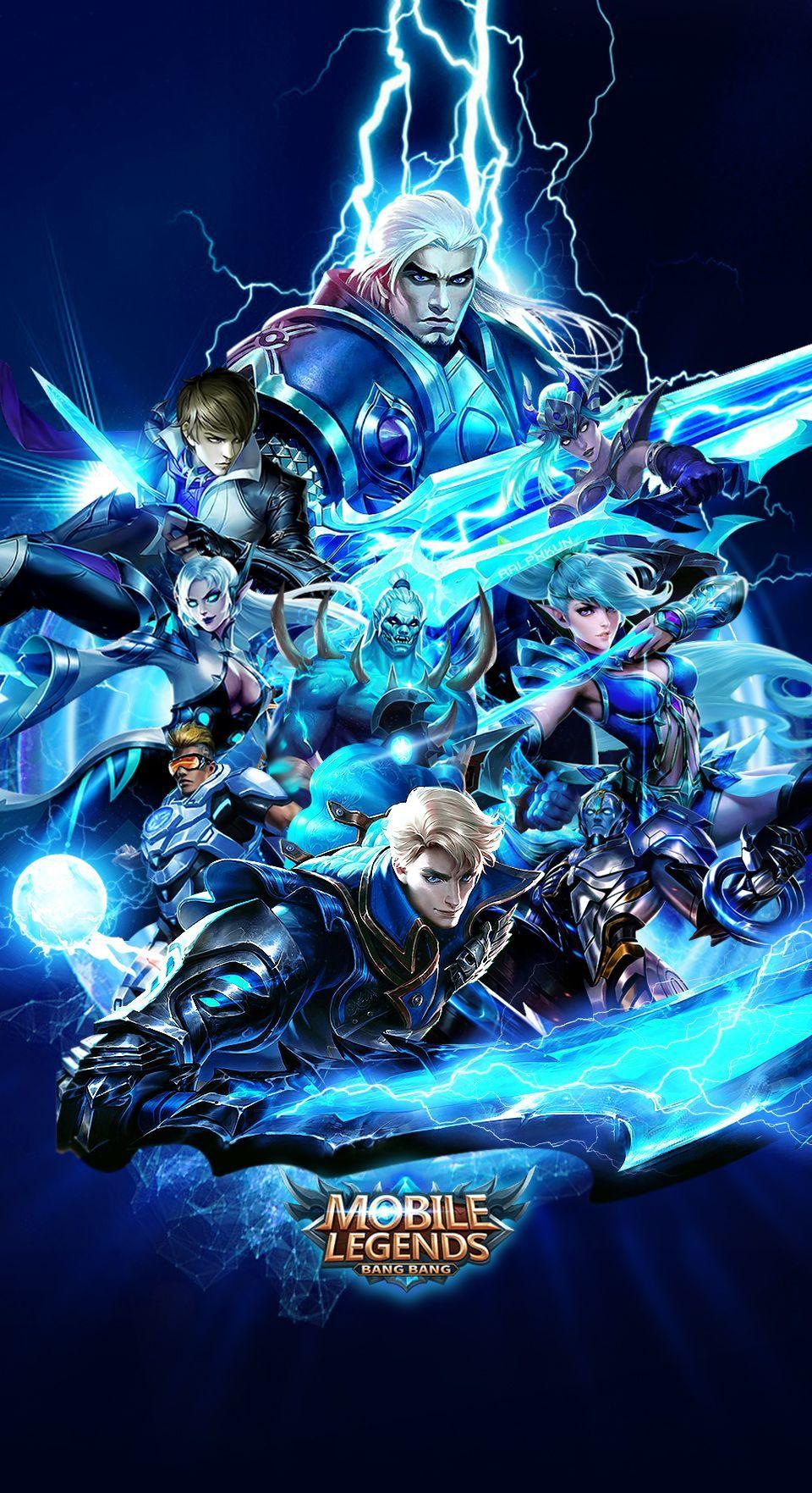 Team Blue Mobile Legends. Mobile legend wallpaper