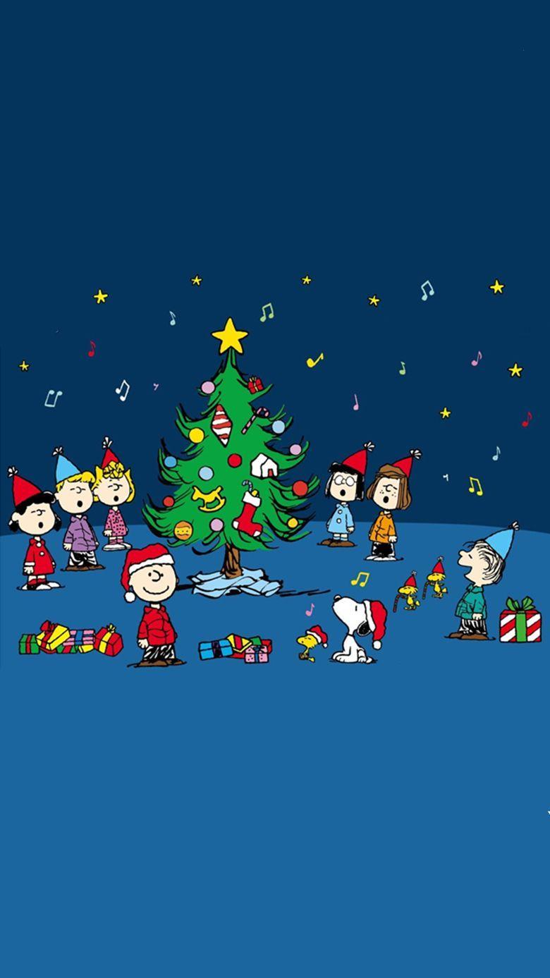 iPhone wallpaper. Snoopy with the gang. Snoopy
