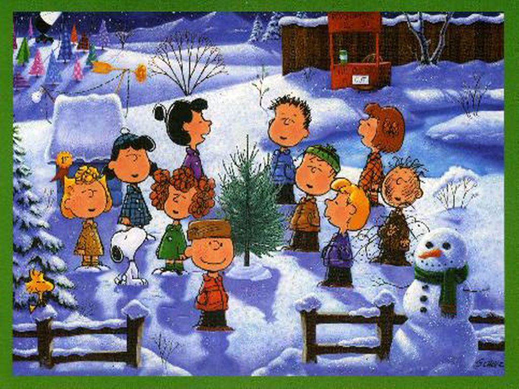 Charlie Brown Christmas Tree Wallpaper