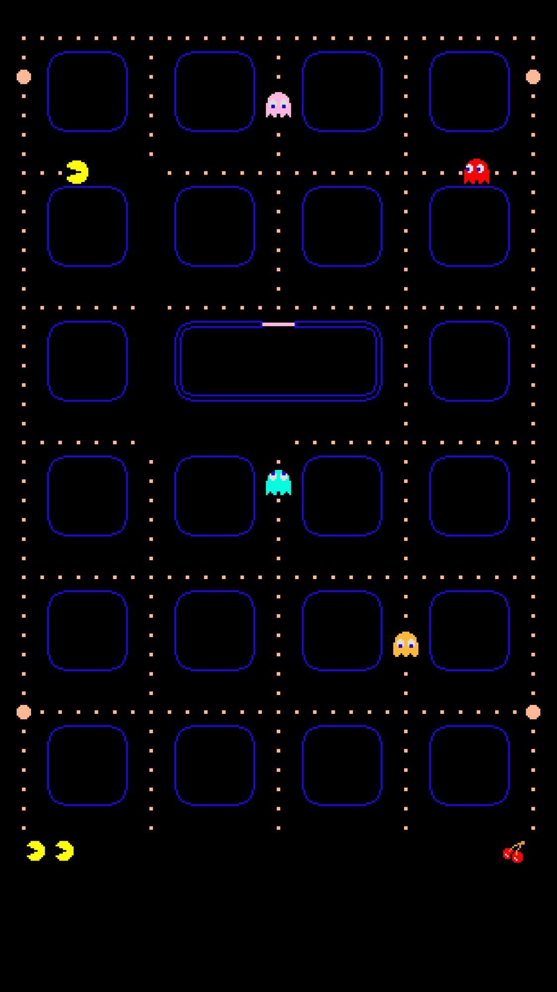 Pac man. Wallpaper for iphone. iPhone