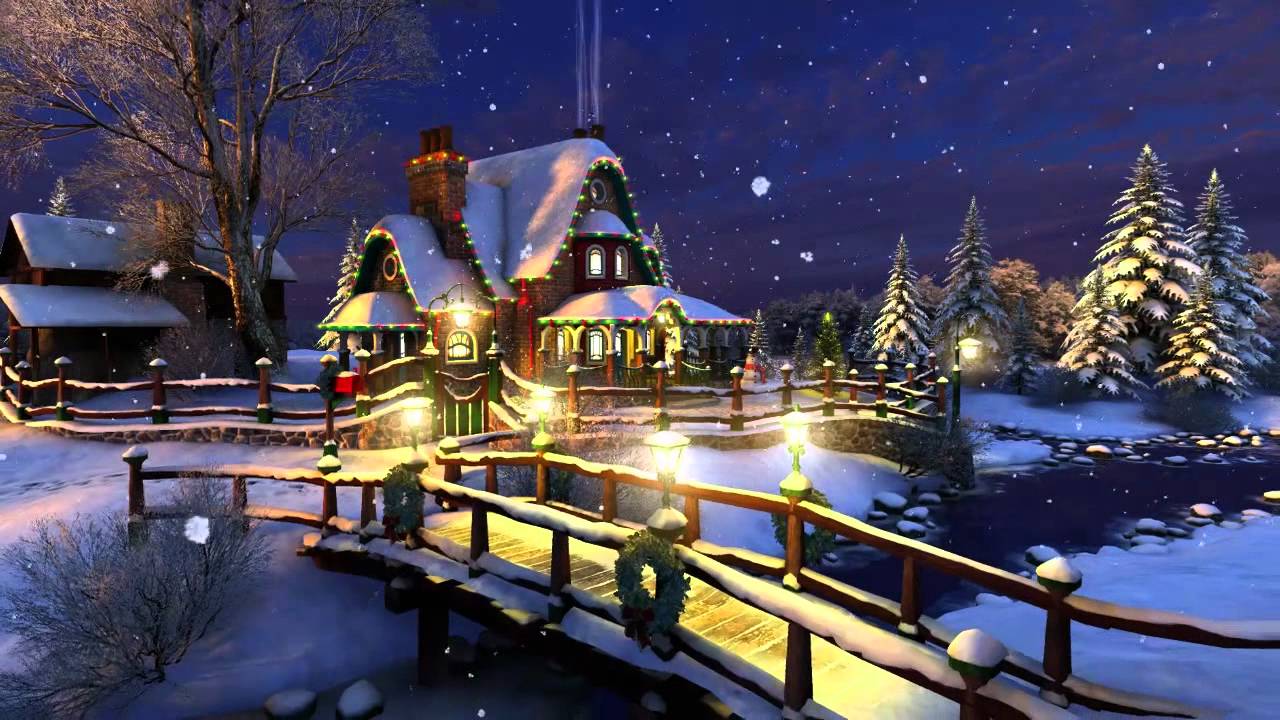 White Christmas 3D Live Wallpapers and Screensaver