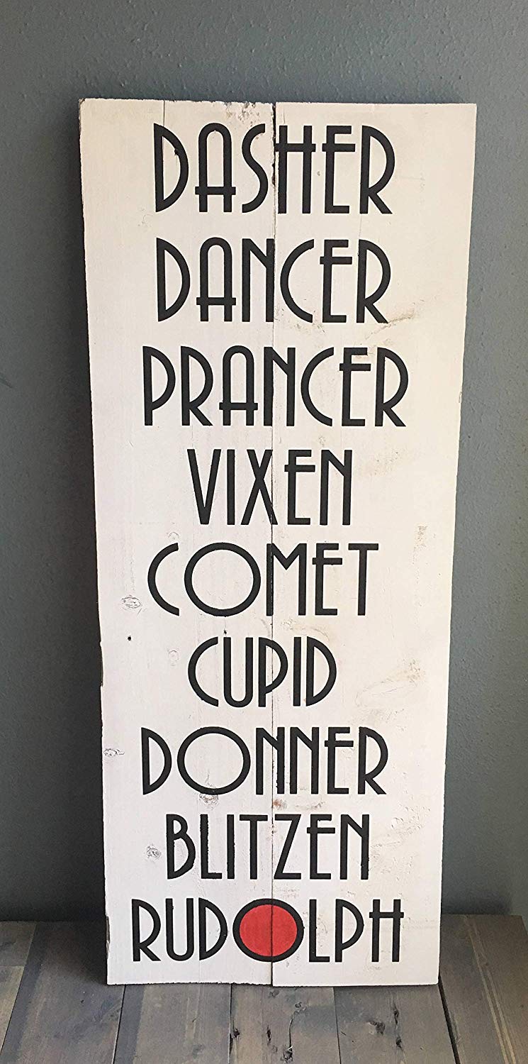 Ruskin352 Dasher Dancer Prancer Vixen Comet Cupid Donner