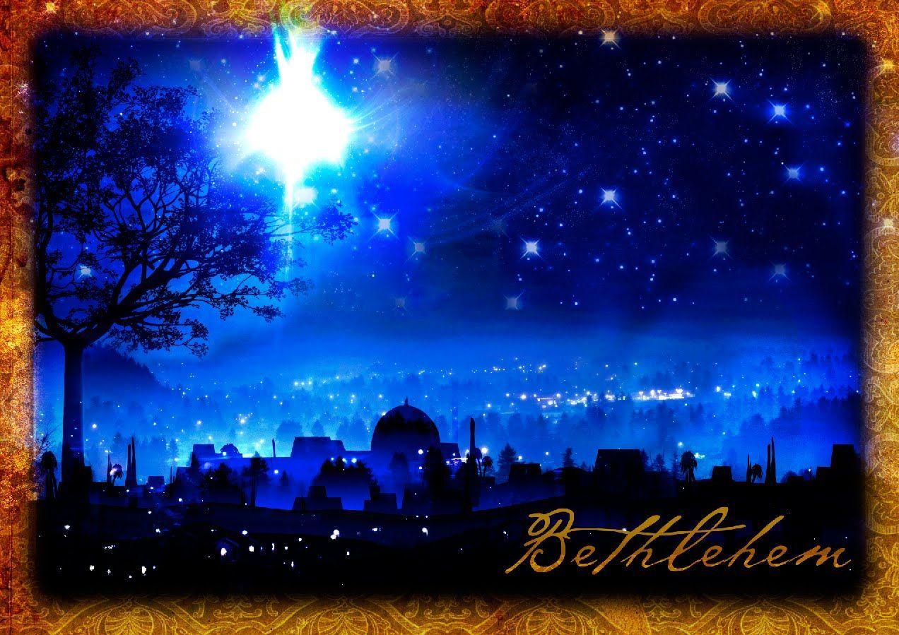 the star of bethlehem. Christmas Desktop Wallpaper
