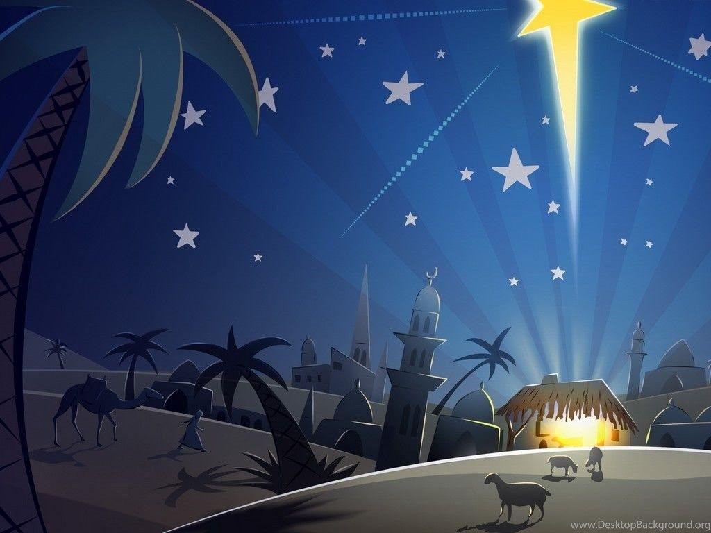 CHRISTMAS Wallpaper Star Of Bethlehem Desktop Background