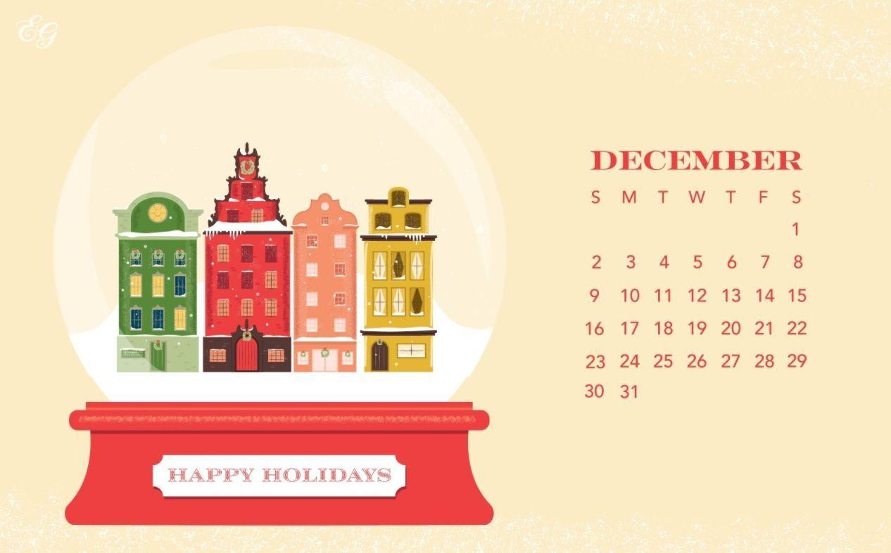 Hello December 2018 Calendar Wallpaper. Calendar 2018 in 2018
