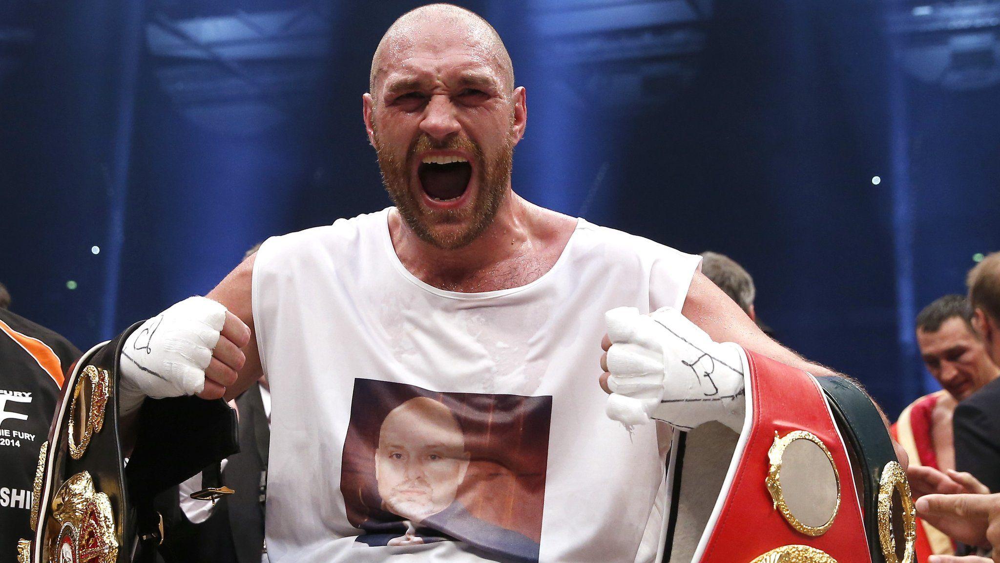 Tyson Fury becomes world heavyweight boxing champion