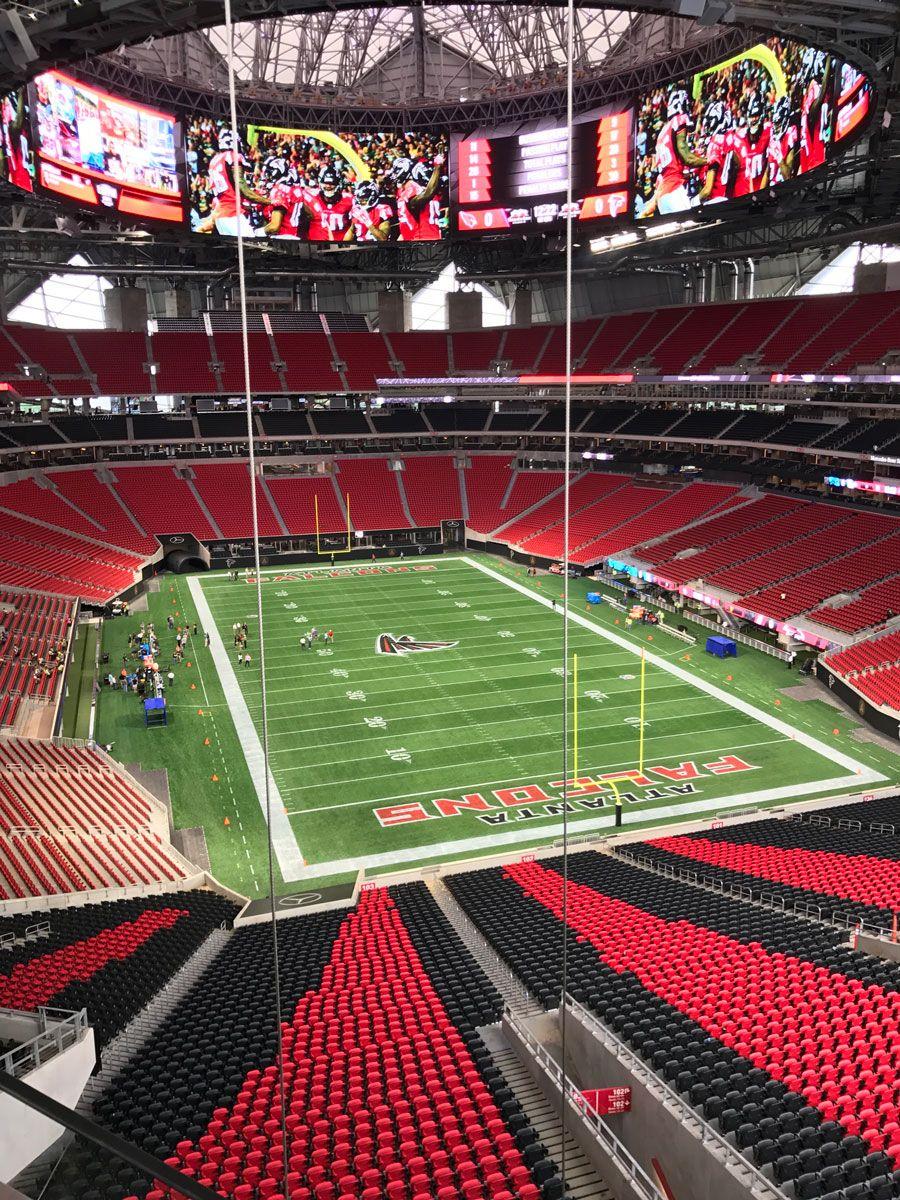 Days Away From Opening, Here's What Mercedes Benz Stadium Looks Like