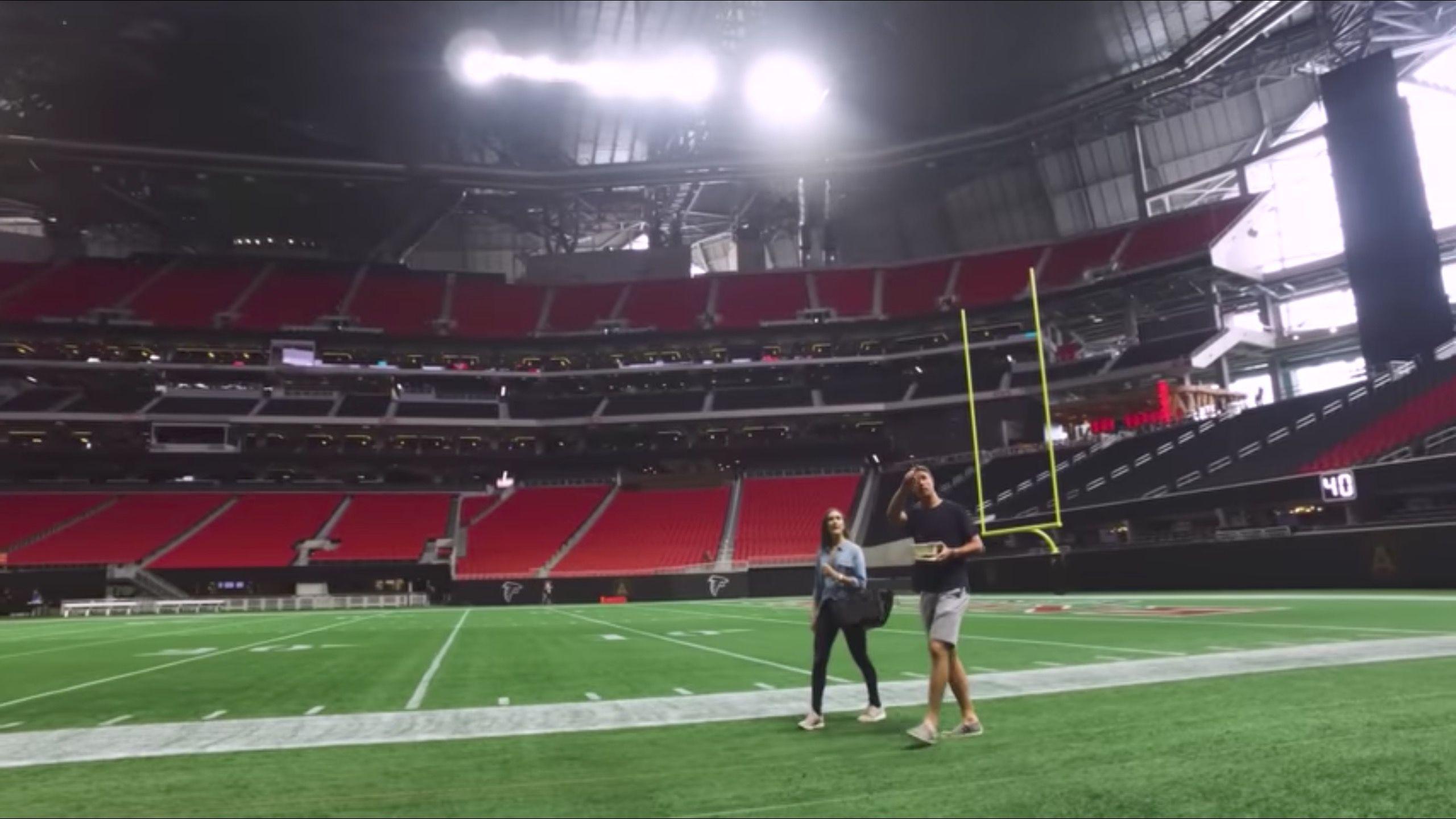 Mercedes Benz Stadium Interior 2017 08 25