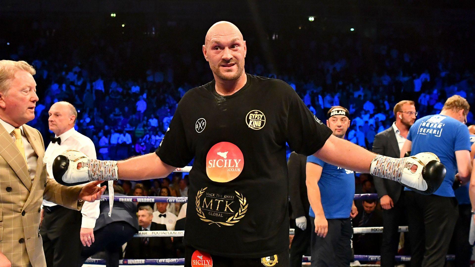 Tyson Fury vs. Deontay Wilder made official after Fury wins