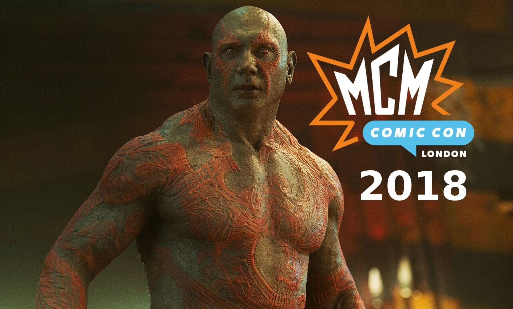 MCM ComicCon 2018 London: Dave Bautista, first guest Cosplay