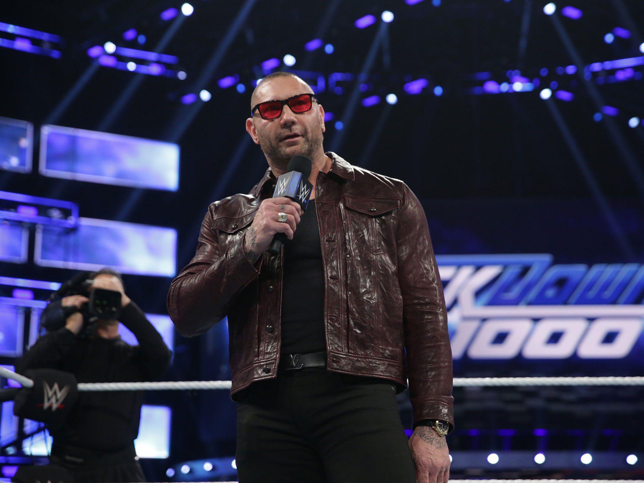 Smackdown 000: Hollywood star Batista returns to set up feud