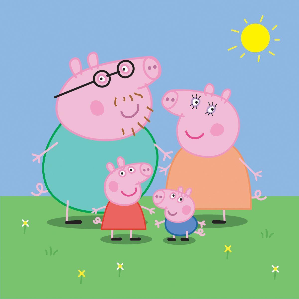 Peppa Pig Family Wallpapers - Wallpaper Cave