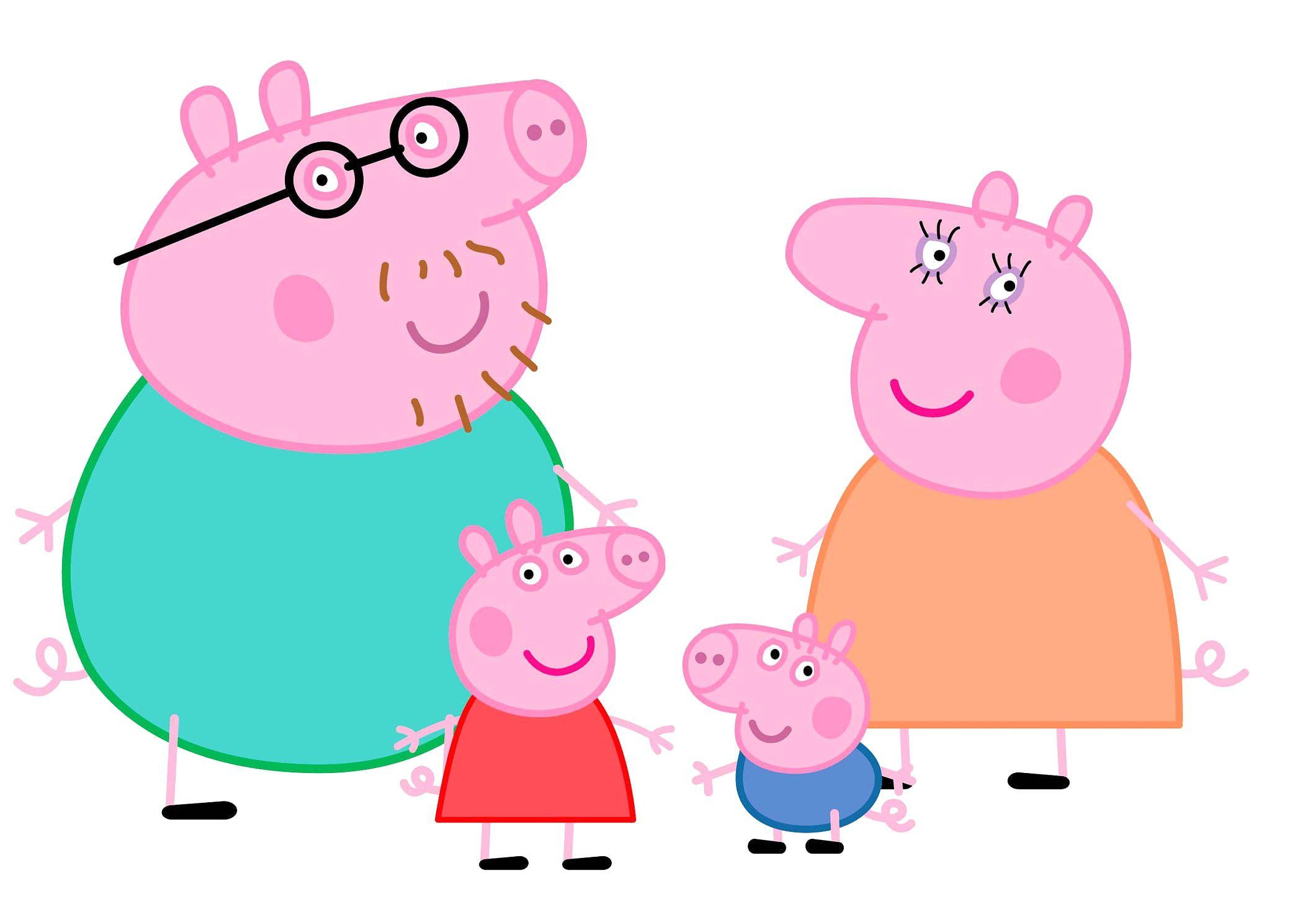 Peppa Wallpaper Art Screensaver Pig Family Picture